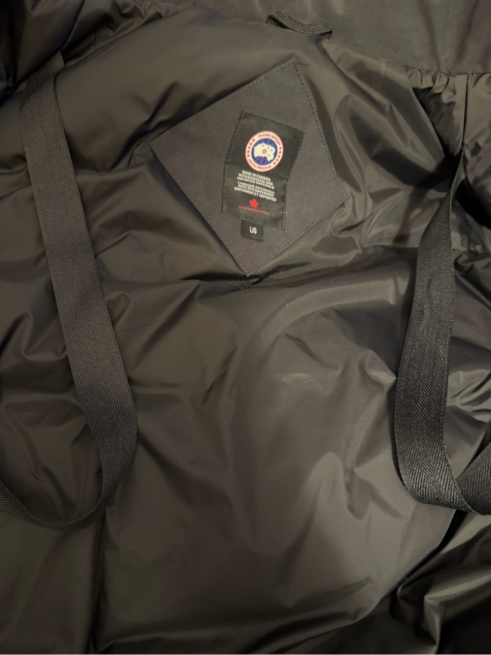Women’s Authentic Blue Canada Goose Winter Parka Jacket - Insulated Hooded Coat - Picture 2 of 16